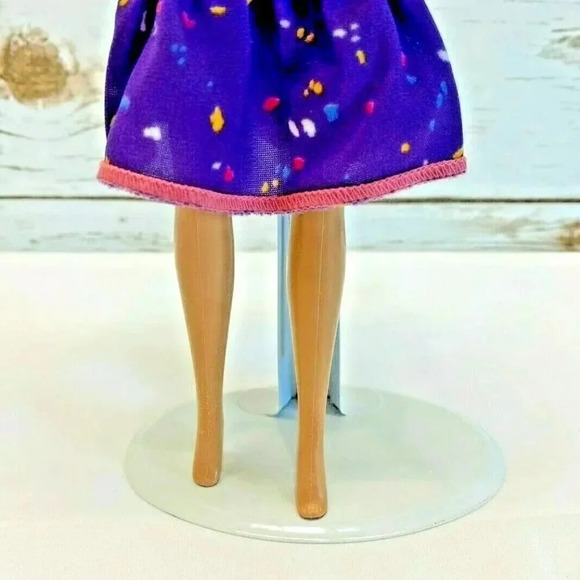 MATTEL BARBIE Blonde Hair Blue Eyes Jacket & Strapless Dress 12" Tall - Picture 9 of 11